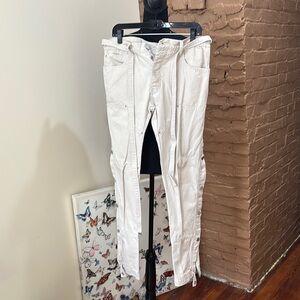 Cream mnml men  Cargo Pants size 33